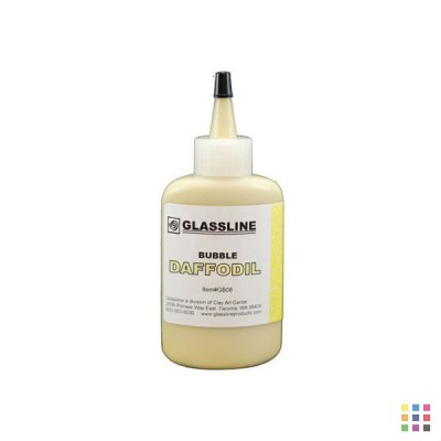 GB08 daffodil yellow Glassline bubble pen 56g