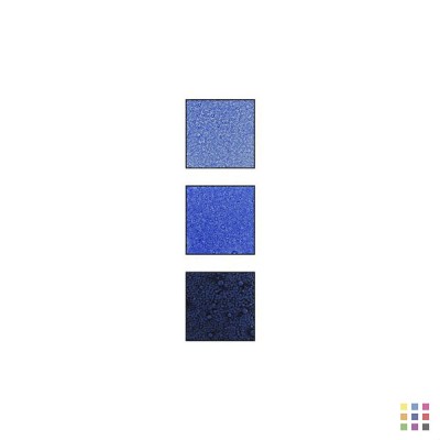 GB13 cobalt blue Glassline bubble pen 56g