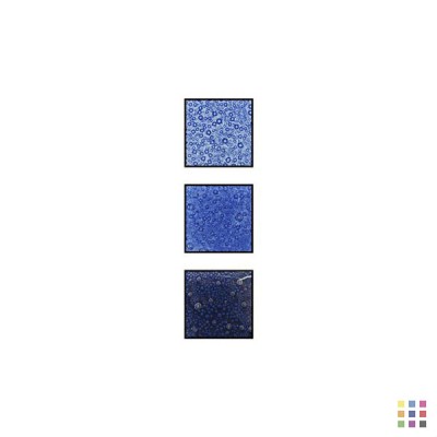 Crayon Glassline effet bulle GB14 bleu intense 56g