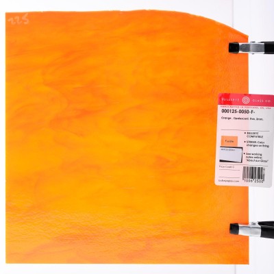 B Opalescent 0125-50 orange 43x51cm Striker*