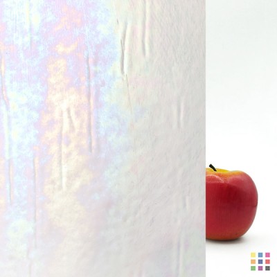 W Opalescent 51-DD IRID iridescent dense white 27x27cm