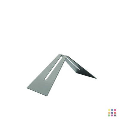 Expositor en acero inoxidable 18,5cm