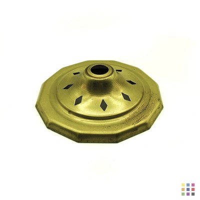 Tapa dodecagonal calada