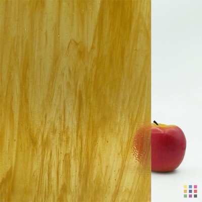 W96 Transparent 96-54 streaky light amber 82x107cm