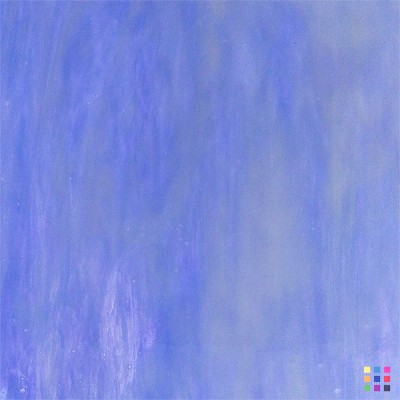 W96 Opalescent 96-23 bleu clair et blanc 27x27cm