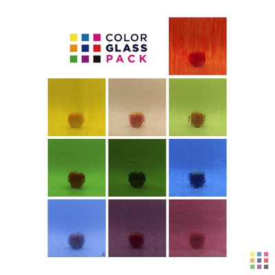 Pack Cathédrale Antik "Arc-en-ciel" (10 feuillets)