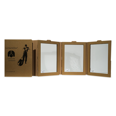 Échantillonage de verre de restauration Lamberts