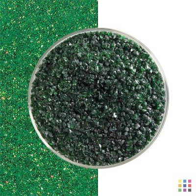 B Frit medium 1112-02 aventurine green 140g