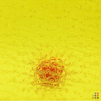 W Florentine 31 amarillo 27x27cm