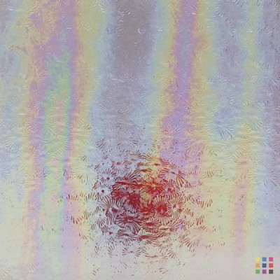 W Florentine 01 IRID iridescent clear 27x27cm