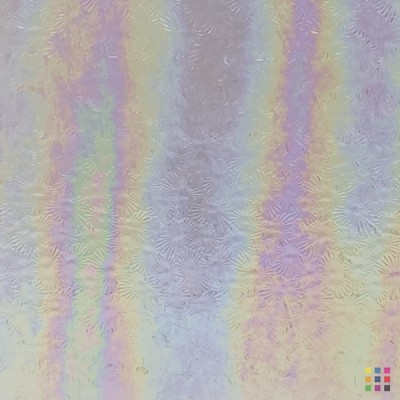 W Florentine 01 IRID iridescent clear 27x27cm