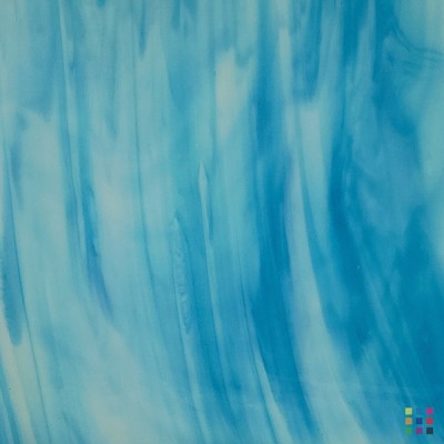 W96 Opalescente 96-21 azul cielo 82x107cm
