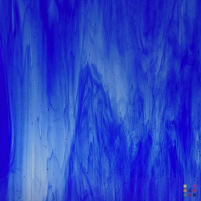 W96 Transparente 96-30 azul oscuro veteado 27x27cm