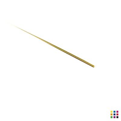 Barra de latón 1m x 1mm de diámetro