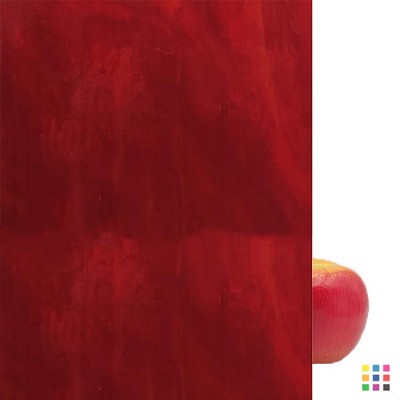 H Opalescent 3591 rouge 82x122cm