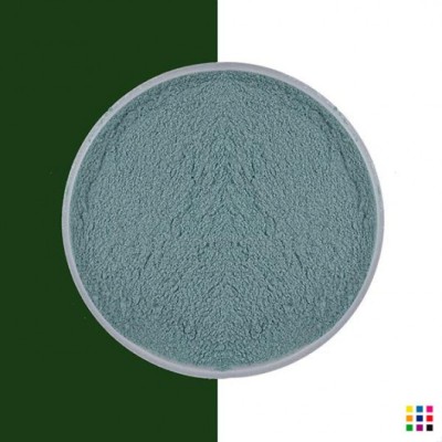 Float Frit powder 0078/0 transparent dark green 1kg