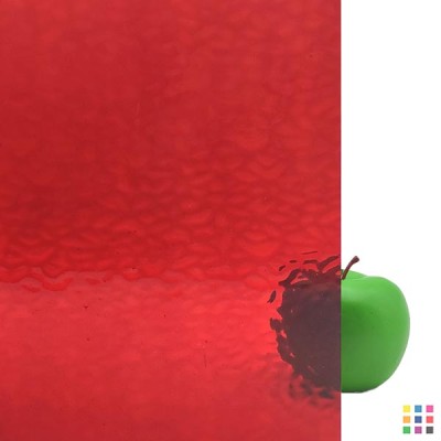 W English Muffle 16 rouge cuivre moyen 27x27cm