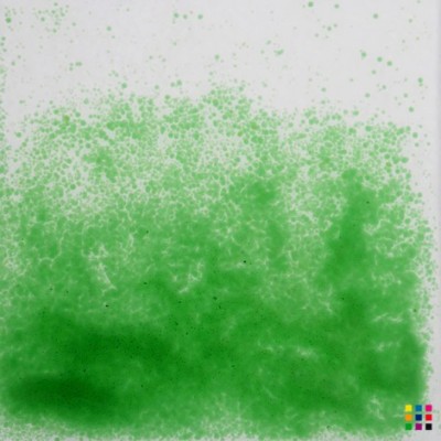 Fritas Float grano fino 0076/2 verde cromo transparente 1kg