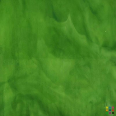 H Opalescente 174 verde amarillento y azúl 27x30cm