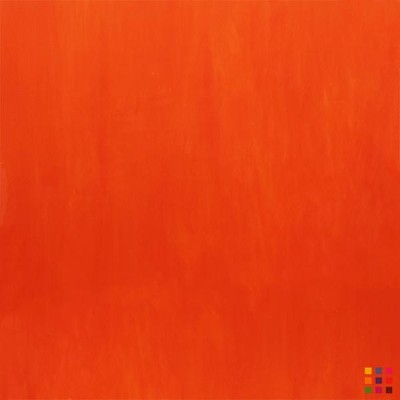 H Opalescent 358 orange 27x30cm