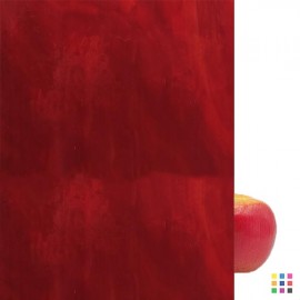 H Opalescent 3591 rojo 27x30cm