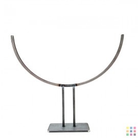 Round metal display stand 40cm